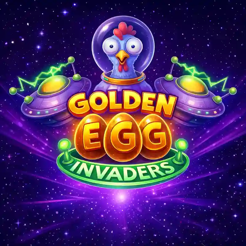 Golden Egg Invaders slot game interface